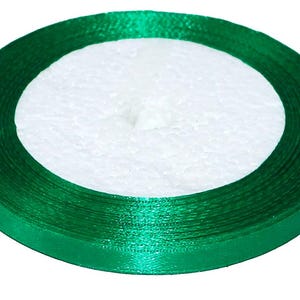 Nastro di raso 0,6 cm x 23 m / 0,24 in x 905 in | 118 | Alta qualità | Fai da te | Cucito | Confezione regalo | Fiocco decorativo
