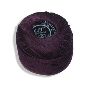 Iris Cotton Thread 100% | Crochet Yarn | Embroidery Floss | 140m | 871 | Crafting Supplies | High Quality | Knitting | Sewing