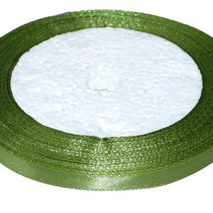 Nastro di raso 0,6 cm × 23 m / 0,24 in × 905 in | Confezione regali fai da te | Decorazioni nozze | Progetti creativi | 98