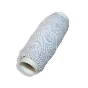 Filo Elastico Bianco | 0,9 mm×25 m / 0,0354 in×984,25 in | Cordino Elastico | Perline | Materiale da Cucito | Kit Creativo | Accessori DIY