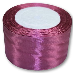 Nastro di Raso 5 cm / 1,97 in | 23 m / 905 in | Colore 127 | Nastro Larghezza Craft | Cucito | Confezione Regali | Matrimonio
