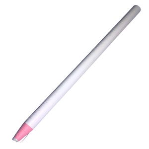 Lápiz marcador de tela evanescente soluble en agua / 16 cm / Blanco / Costura, acolchado y bordado / Marcador evanescente de sastre