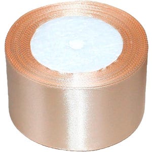 Nastro di raso 5cm/1,97in | 23m/905in | Bobina | Colore 155 | Alta qualità | Artigianato | Confezionamento regali | Matrimonio