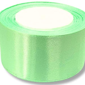 Nastro di Raso | 5cm / 1,97in | 23m / 905in | 128 colori | Confezione regalo | Fai da te | Decorazione | Alta qualità | Matrimonio