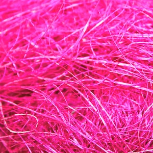 Fibra Naturale di Sisal Lampone Scuro | 25g/0.88 oz Bundle | Spago Forte a Base di Piante per Crafting | Fili di Sisal Versatili 7