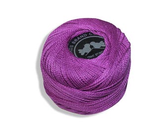 Iris Cotton Thread 100% | Crochet Yarn 140m | Embroidery Floss | Knitting String | Crafting | 610 | High Quality