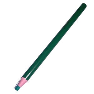 Marcador de tela soluble en agua/evanecedor/verde/16 cm/lápiz que desaparece para textiles/borrado fácil/herramienta de costura/acolchado