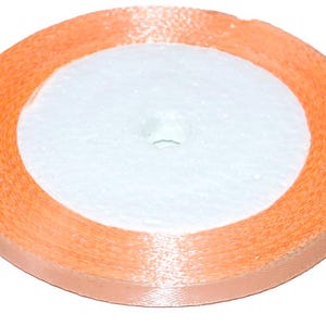 Nastro in Raso 0,6 cm x 23 m / 0,24 in x 905 in | 136 Colori | Stretto | Confezione Regali | Materiali Creativi | Bordo per Cucito