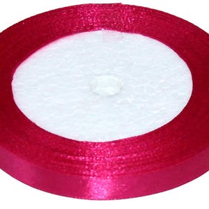 Nastro di Raso 1cm/23m | 0,39in/905in 027 | Artigianato | Confezione Regali | Decorazioni Nozze | Materiali Cucito | Progetti Fai-da-te
