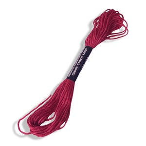 DMC Embroidery Floss | Cross Stitch Thread | 8m Skein | Color 600 | Premium Crafting Yarn | Needlework Supplies