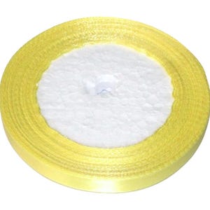 Nastro di raso | 1 cm / 23 m | 0.39 pollice / 905 pollici | Artigianato | Cucito | Confezione regali | Decorazioni matrimonio | 101