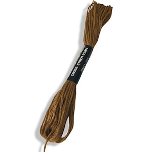 DMC 435 Embroidery Floss | Cross Stitch Thread | Needlework Yarn | Crafting Cotton | Sewing String | DIY Supplies