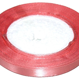 Nastro in raso 1cm/23m | 0.39in/905in | Alta qualità | Premium | Artigianato | Decorazione | Confezione regalo | Forniture cucito 120