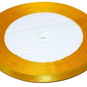 Nastro in raso 0,6 cm x 23 m / 0,24 in x 905 in | Nastro per hobby | Nastro decorativo | Confezione regalo | Accessori da cucito | 133