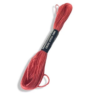 DMC Embroidery Floss | Thread 8m | Color 335 | Cross Stitch | Needlepoint | Hand Embroidery | Craft Supplies | DIY Sewing |