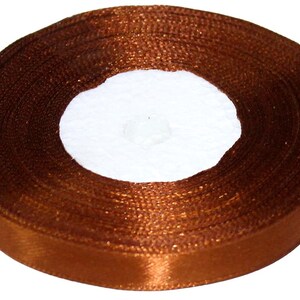 Nastro | Nastro di Raso | 1 cm/23 m | 0,39 in/905 in | Materiali per Hobby | 160 Colori | Cucito | Confezione Regali | 160