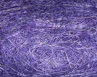 Sisal Fiber dark purple 25g/0.88 oz/ 19× 13 × 5 cm/7.5 × 5.1× 2inches | Natural Sisal Roving | Botanical Fiber for DIY Projects 10