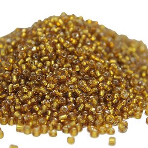 450g Small 12/0 Deluxe Beads | Dark 22C Beading | Glass Seed Beads for Jewelry Making | DIY Crafts | High Quality Beads