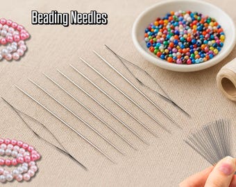 ビーズ針｜ビーズ用品｜ハンドメイド工具｜ロカイユ用針｜アクセサリー制作キット