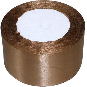 Nastro di raso largo 5 cm / 1,97 in | 23 m / 905 in | 100% poliestere | Cucito | Confezione regalo | Accessorio per abbigliamento
