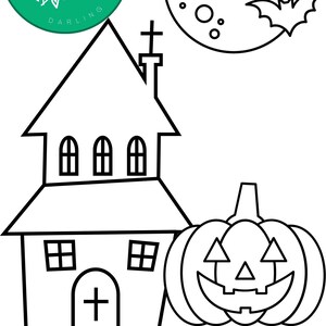 Hojas para colorear de Halloween - 2022