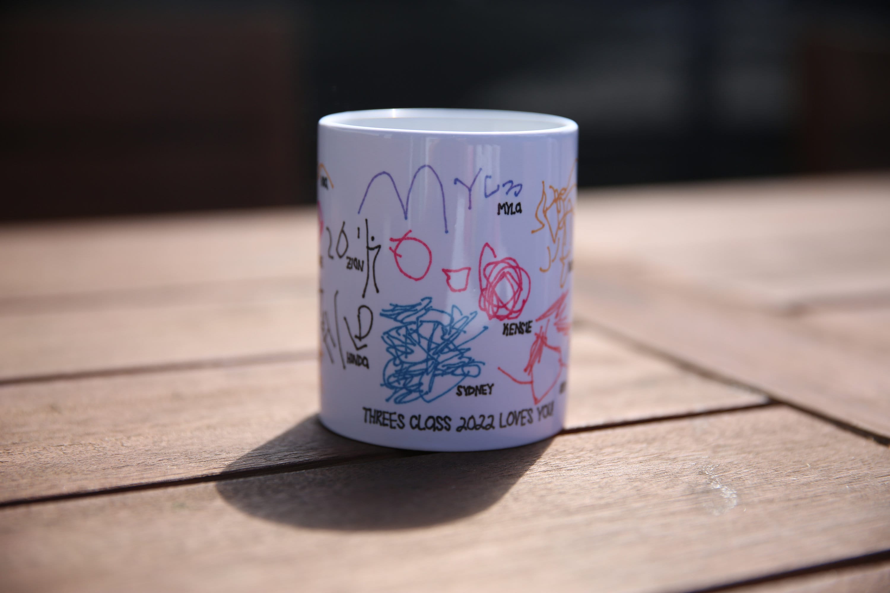 Custom Kids Drawing Mug