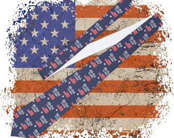 DD-214 Alumni American Flag Pattern Necktie | USA Flag Neck Tie, Patriotic Neckwear | Gift for Veteran Retiree | ETS Present | Christmas