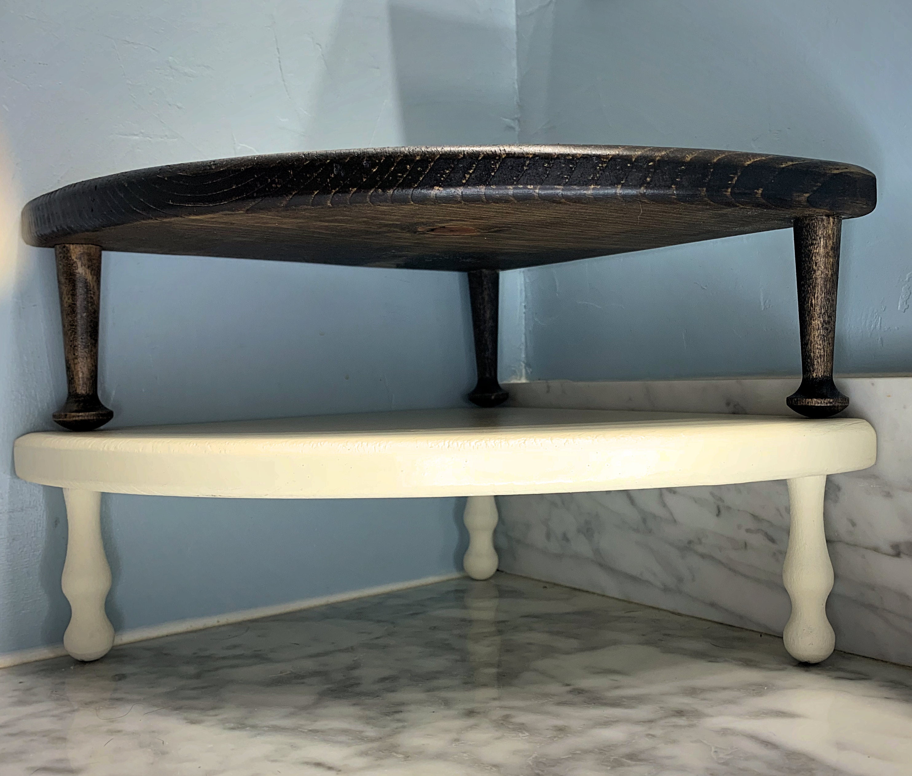 Rustic Sink Pedestal/farmhouse Corner Riser/decorative Soap Etsy