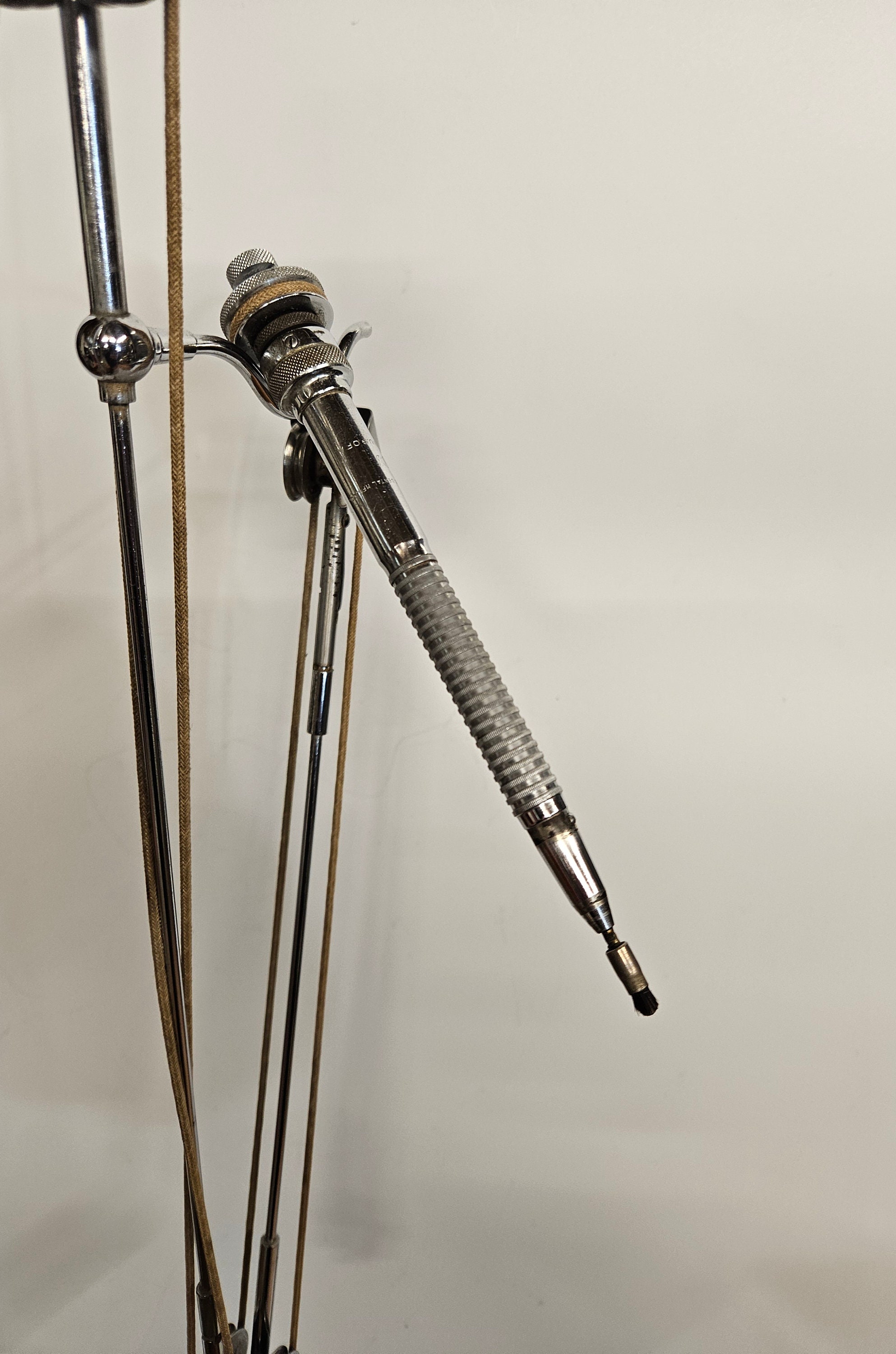 1920 年代の歯科用ドリル...初期の電動ベルト駆動...E.E. スミス 
