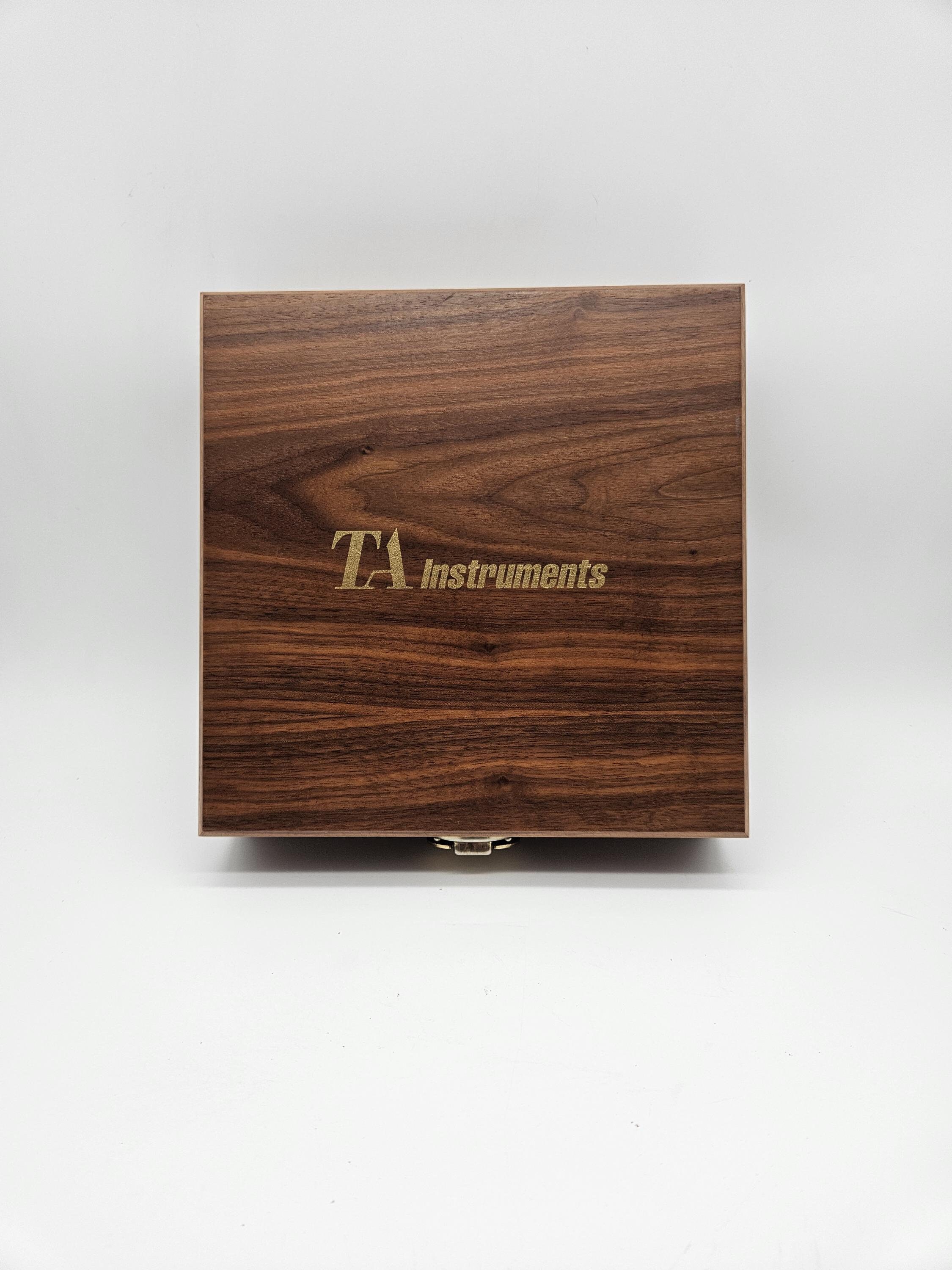 1970's Teak Stash Box...Laboratory Instruments Box...High Quality Solid Teak Box...Dovetailed and Beveled Construction...Brass Hardware
