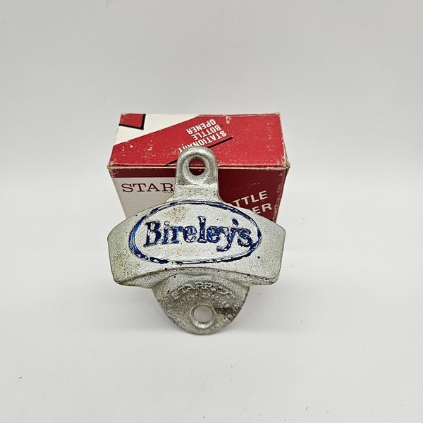 New Old Stock 1960's Bireley's Bottle Opener Starr X USA