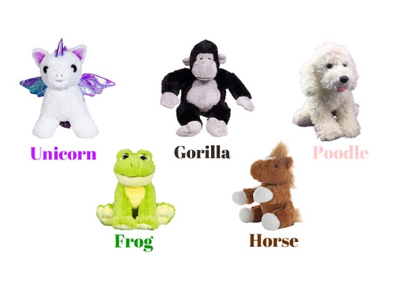 make your own stuffed animal from a picture