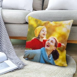 Custom Pillow,Personalised Photo Pillow with Cushion Personalised cushion, Personalised Pillow image 1