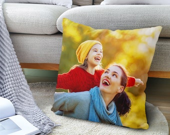 Oreiller personnalisé, oreiller photo personnalisé avec coussin -Coussin personnalisé, oreiller personnalisé