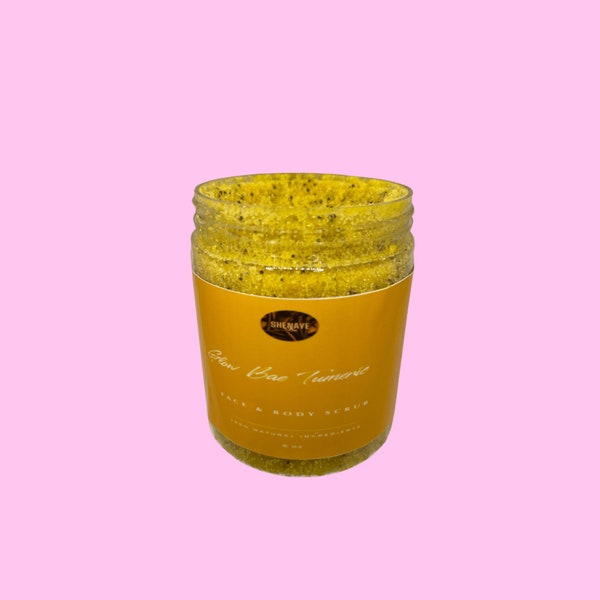 Glow Bae Turmeric Scrub | Turmeric Scrub | Face Scrub  | Face Exfoliator | Brightening Scrub | Glowing Scrub