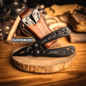 Custom Multitool Custom Engraved Multitool | Personalized Groomsmen Gift, Father's Day ...