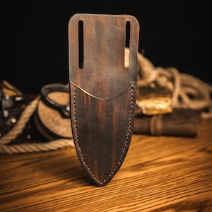 Plier Holder for Belt, Custom Leather Plier Holder