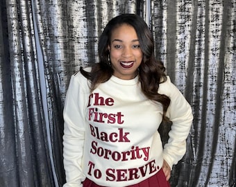 The First Black Sorority to Serve