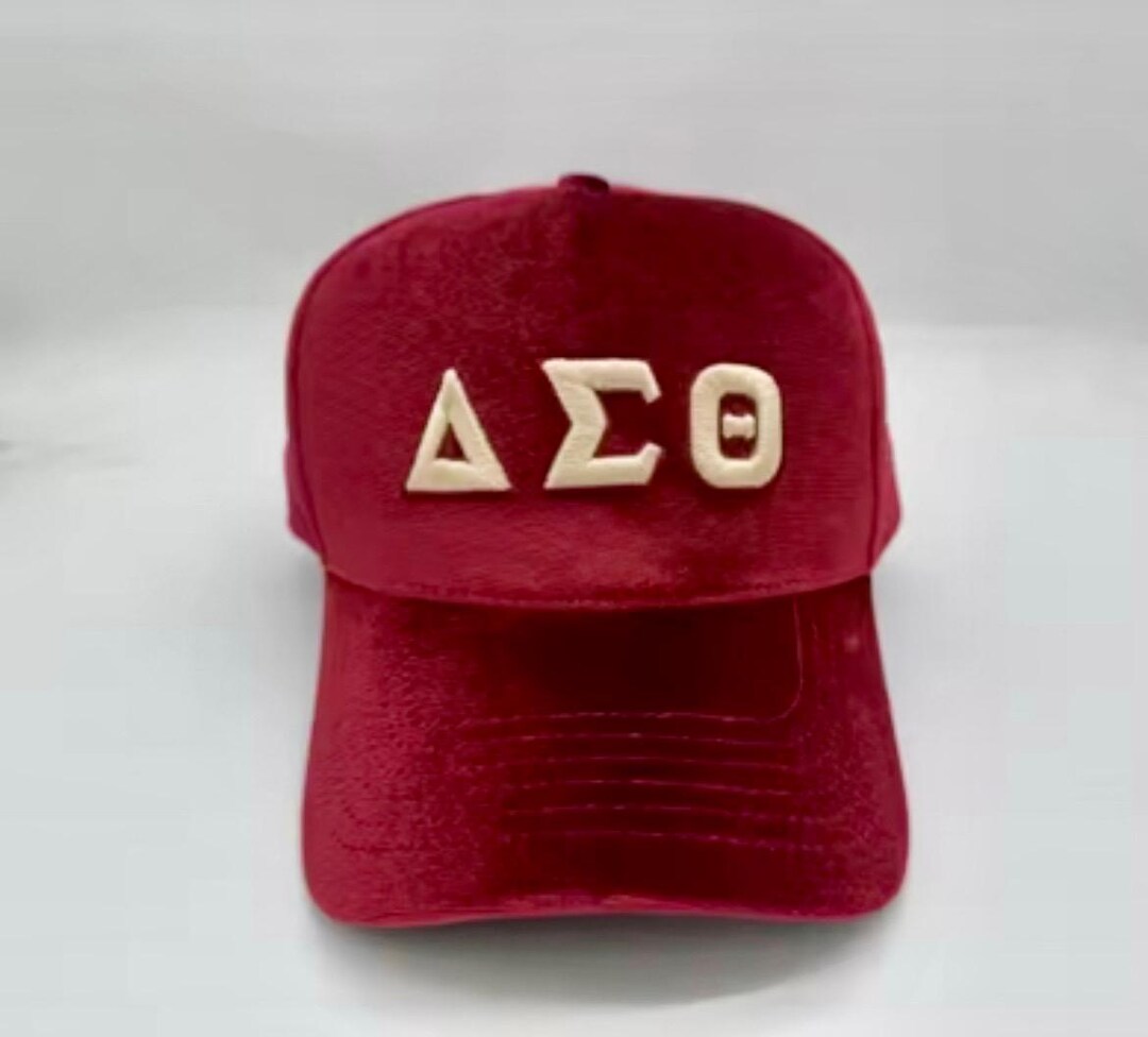 Delta Crimson & Cream Baseball Cap Etsy