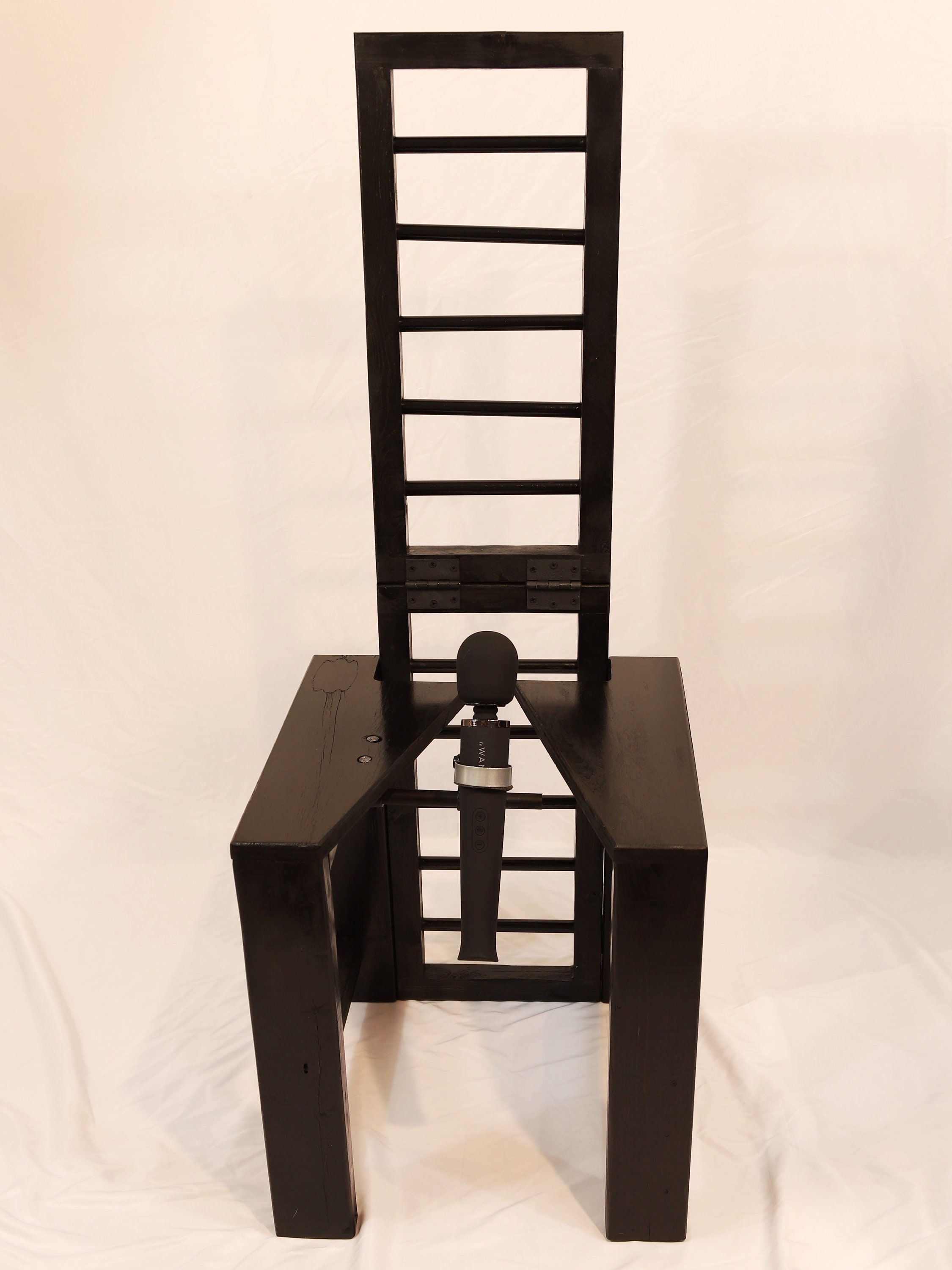 Naughty Chair, Bondage Chair With or Without Vibrator Support, BDSM