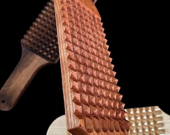 Brutalist Paddle for BDSM/Kink Impact Play, Available in Walnut, Cherry, and Hard Maple Hardwood Options Made in USA
