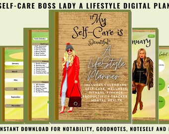 Boss Lady Planer | Boss Babe Digital | Girl Boss Planer | Digitaler Planer | Produktionsplaner