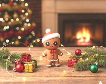 Flexi Gingerbread Man – 3D Printed Christmas Toy