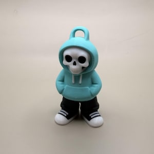Bendable Skeleton Figure – Urban Street Style Desk Accessory, Poseable Collectible Decor