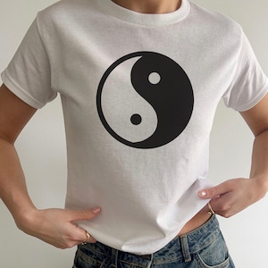90s Yin Yang Top - Etsy