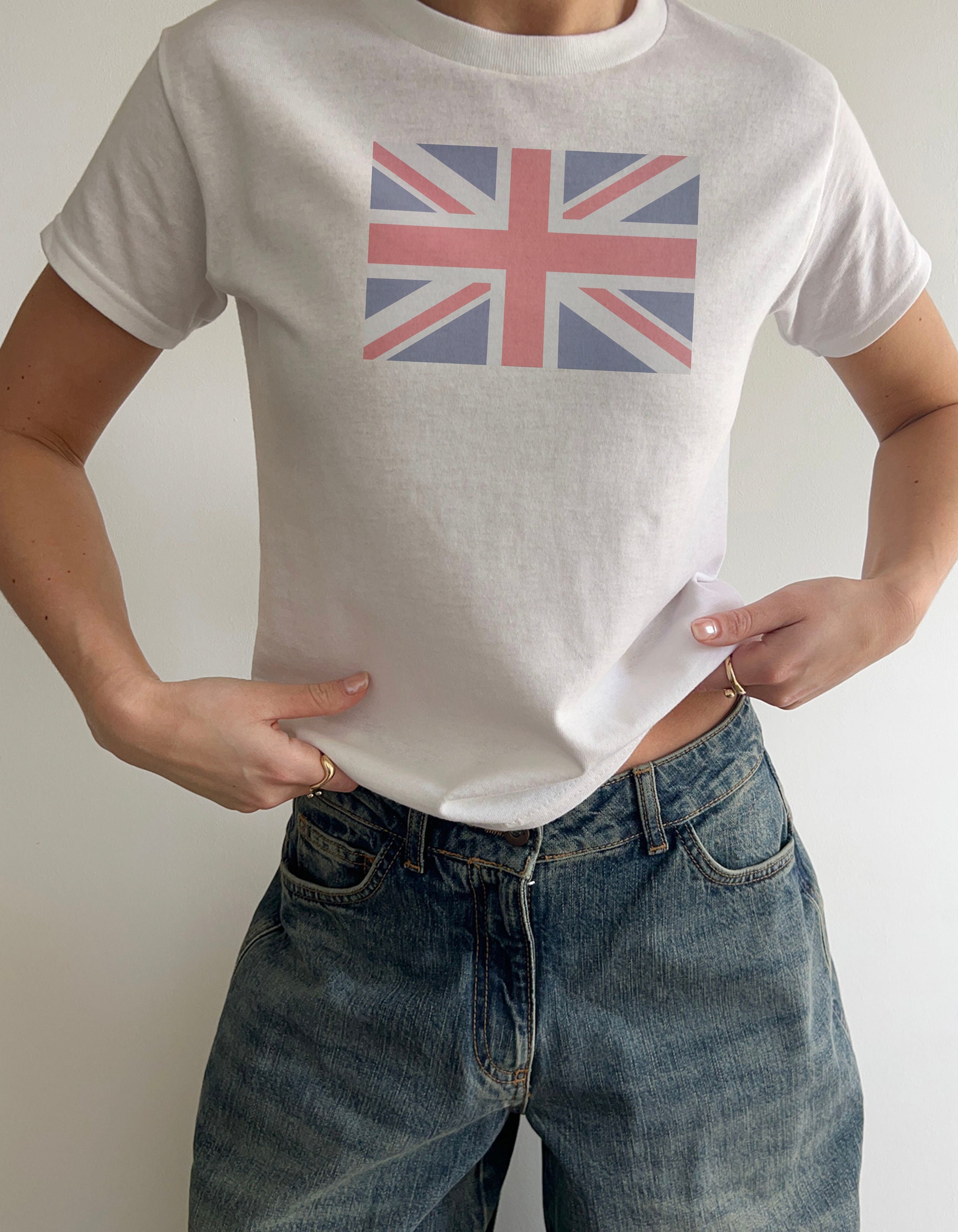 England Baby Tee - Etsy