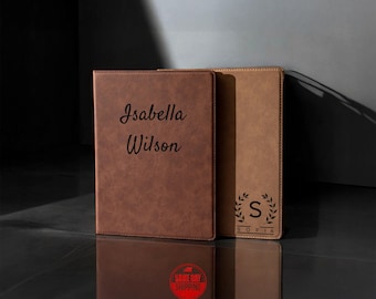 Personalized Leatherette Padfolio, Corporate Business Gift