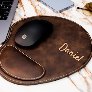 Leather Mouse Pad, Mouse Pad, Custom Mouse Pad, Leather Mouse Pad, Larger Mouse Pad, Gaming Mouse Pad, Leather Desk Pad, Cute Mouse Pad