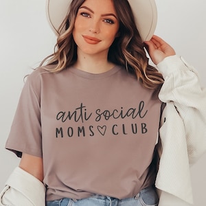 Antisocial Moms Club Svg Png, Antisocial Svg, Introvert Svg, Sarcasm Svg, Antisocial Shirt, Antisocial Butterfly Svg, Cut Files for Cricut