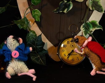 Mouse with Sweater Plushie Stuffed Animal